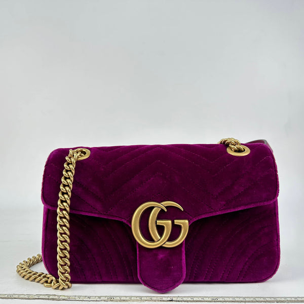 【TikTok Livestream】GUCCI Marmont Small Purple