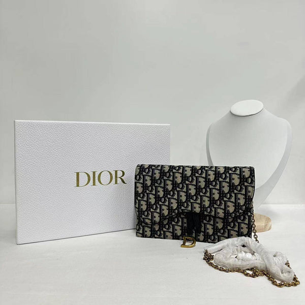 【TikTok Livestream】Dior/CD Oblique Saddle WOC