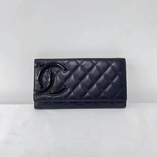 Chanel/CC Cambon Long Wallet Black