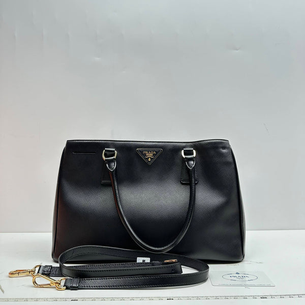 【TikTok Livestream】Prada Galleria Medium Black