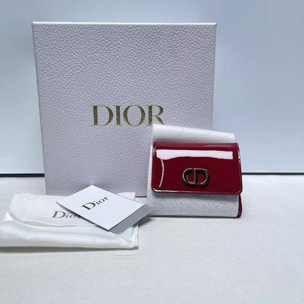 Dior/CD 30 Montaigne Fold Burgundy BFCM