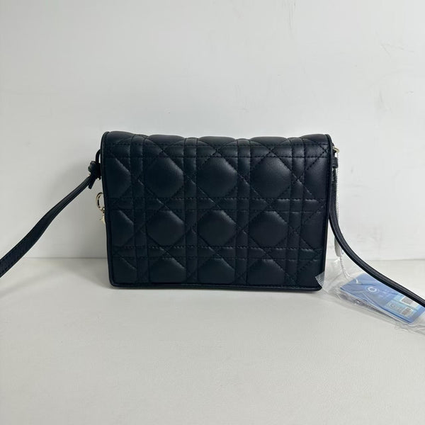 【TikTok Livestream】Dior/CD Cannage Quilted Black Bag