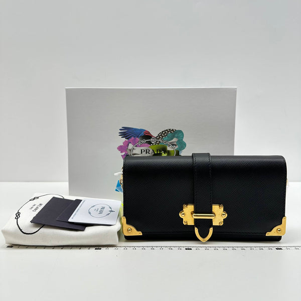 【TikTok Livestream】Prada Cahier Black WOC