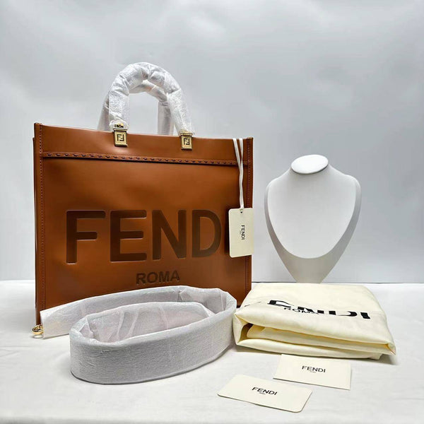 【TikTok Livestream】Fendi Sunshine Medium Caramel