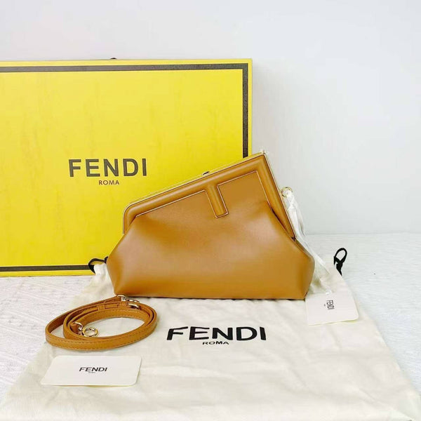 【TikTok Livestream】Fendi First Small Caramel