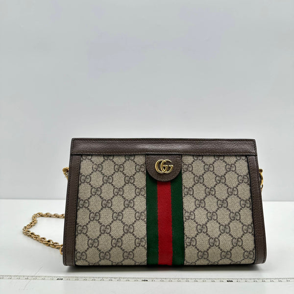 【TikTok Livestream】Gucci/GG Ophidia Chain Small Beige