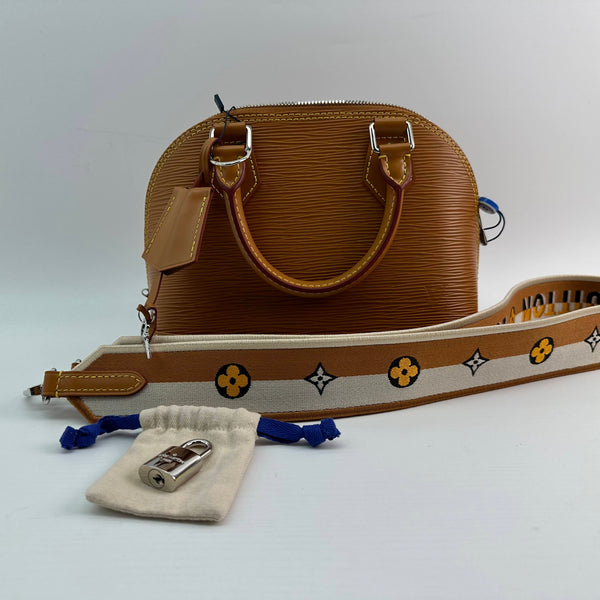 【TikTok Livestream】Louis Vuitton/LV Alma BB EPI Honey Gold Shoulder Bag/Handbag