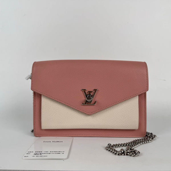 【TikTok Livestream】Louis Vuitton/LV Mylockme BB Nude Pink/White/Black WOC Crossbody