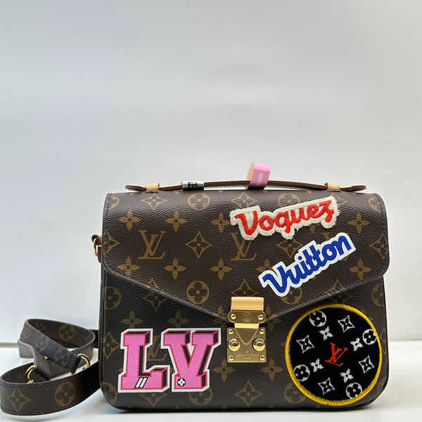 【TikTok Livestream】Louis Vuitton/LV Pochette Metis Monogram Limited Edition Shoulder Bag