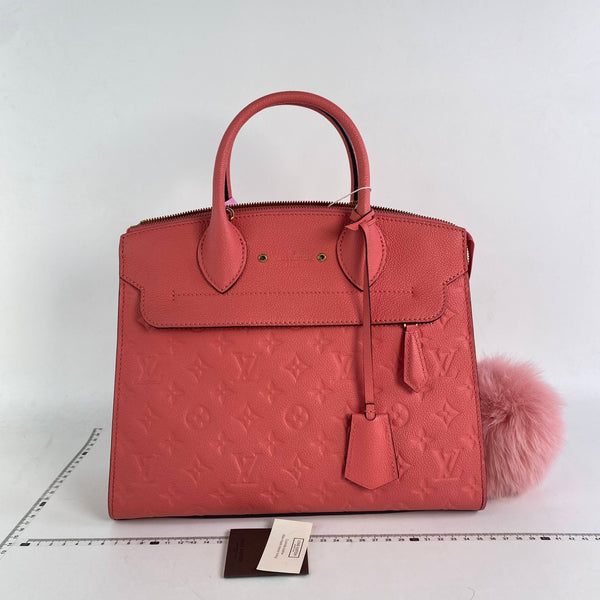 【TikTok Livestream】Louis Vuitton/LV Pont Neuf MM Pink Tote Bag