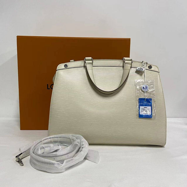 【TikTok Livestream】Louis Vuitton/LV Brea GM EPI Ivory Shoulder Bag