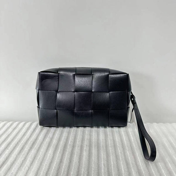 【TikTok Livestream】Bottega Veneta/BV Cassette Travel Pouch Nappa Black Handbag