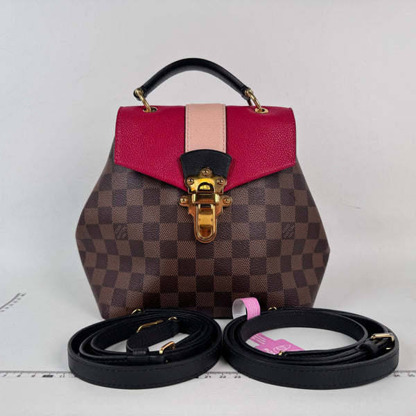 【TikTok Livestream】Louis Vuitton/LV Clapton Coated Canvas Monogram/Red Backpack