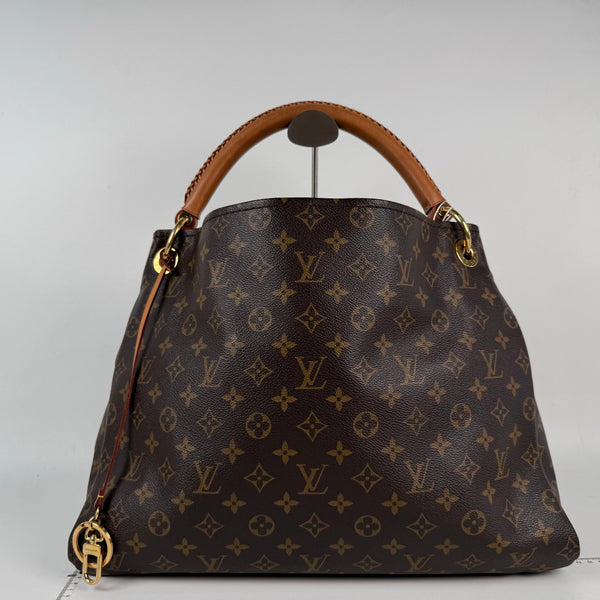 【TikTok Livestream】Louis Vuitton/LV Artsy MM Coated Canvas Monogram Tote Bag