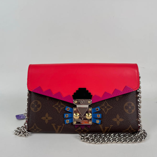 【TikTok Livestream】Louis Vuitton/LV Totem Sarah Monogram/Flamingo WOC Limited Edition Crossbody