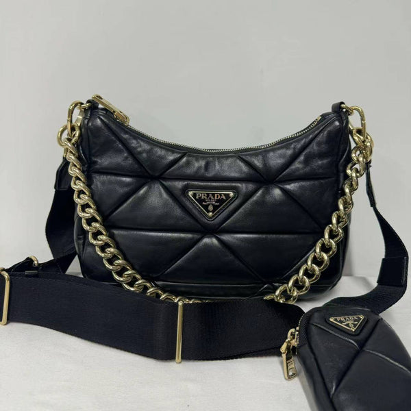 【TikTok Livestream】Prada Re edition 2005 Black Crossbody