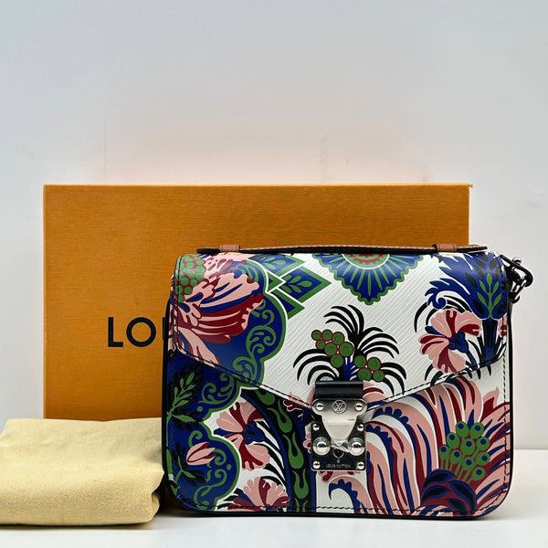 【TikTok Livestream】Louis Vuitton/LV Pochette Metis Floral Mini Multicolor Monogram Limited Edition Shoulder Bag