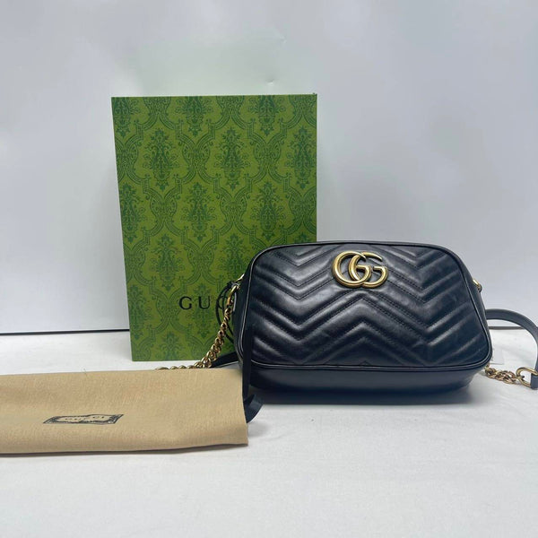 【TikTok Livestream】Gucci/GG Marmont Camera Black