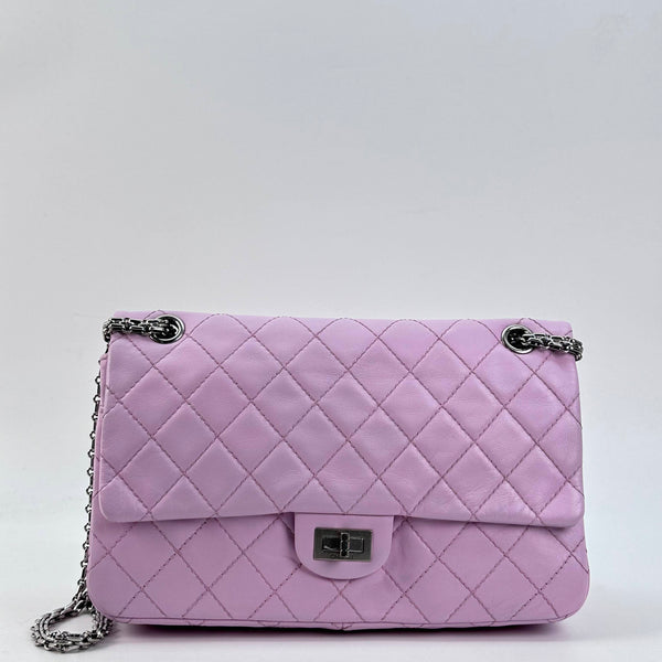 Chanel/CC Reissue 2.55 Light Purple Double Flap Bag Shoulder Bag