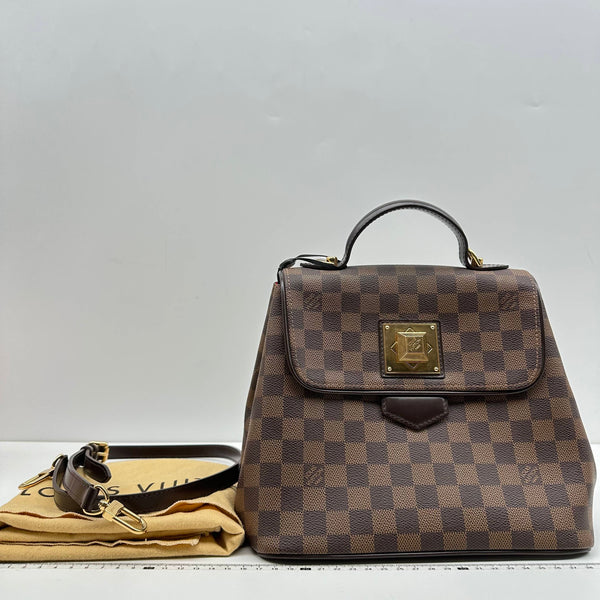 【TikTok Livestream】Louis Vuitton/LV Bergamo PM Damier Ebene Shoulder Bag