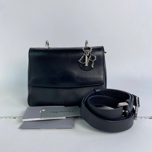 【TikTok Livestream】Dior/CD BeDior Small Black Shoulder Bag