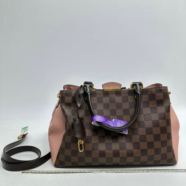 【TikTok Livestream】Louis Vuitton/LV Brittany Damier Ebene Shoulder Bag