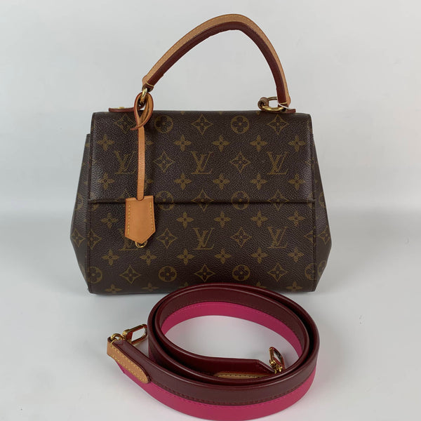 【TikTok Livestream】Louis Vuitton/LV Cluny BB Coated Canvas Monogram Shoulder bag/Handbag