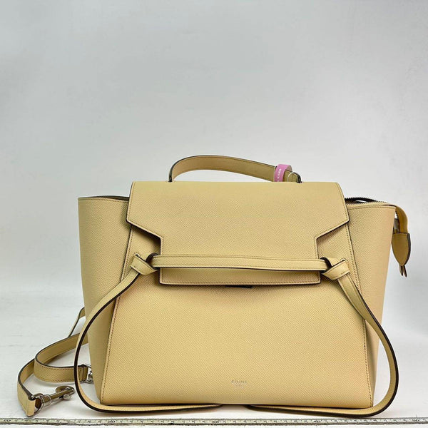 【TikTok Livestream】Celine Belt Bag Mini Cream Shoulder Bag