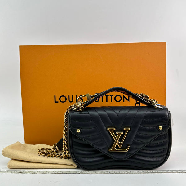 【TikTok Livestream】Louis Vuitton/LV New Wave PM Chain Black Crossbody