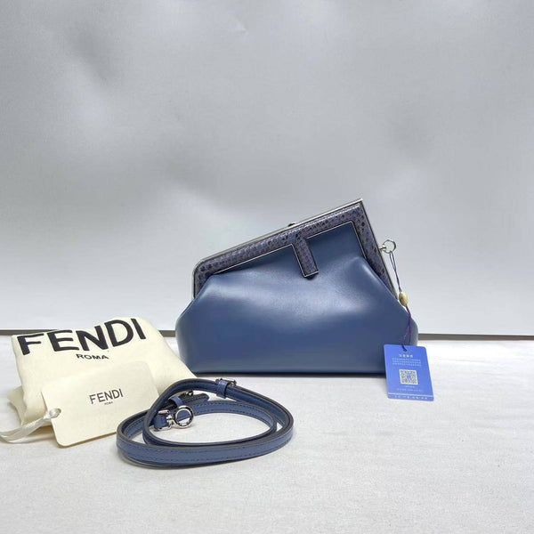 【TikTok Livestream】Fendi First Small Blue