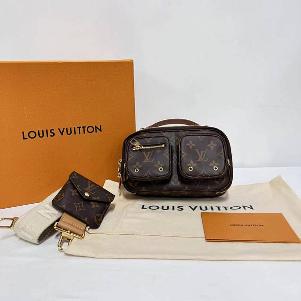 【TikTok Livestream】Louis Vuitton/LV Utility Monogram Shoulder Bag