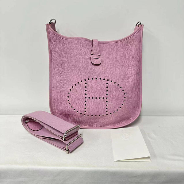 Hermes Evelyne Pink Shoulder Bag