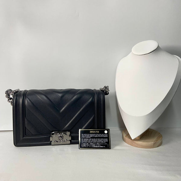 Chanel/CC Le Boy Medium Flap Black