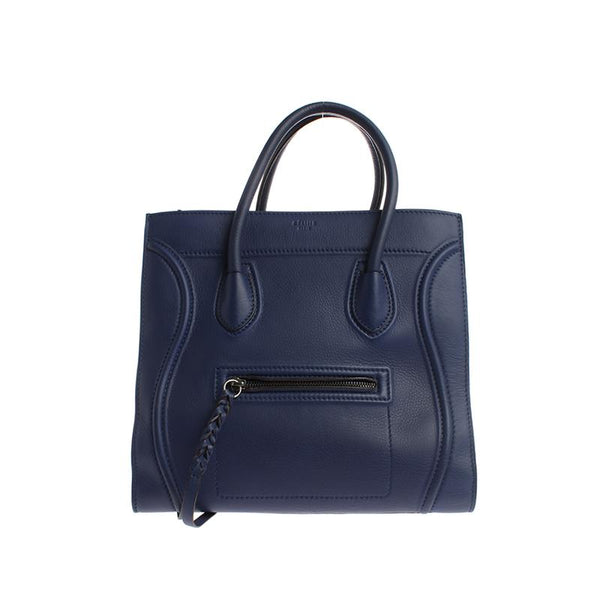 Celine Luggage Medium Blue BFCM