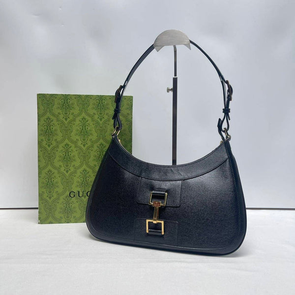 【TikTok Livestream】Gucci/GG Vintage Hobo Black CPU0201