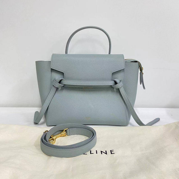 【TikTok Livestream】Celine Belt Micro Blue