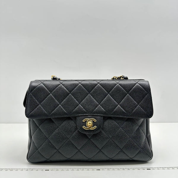 Chanel/CC Flap Quilted Black