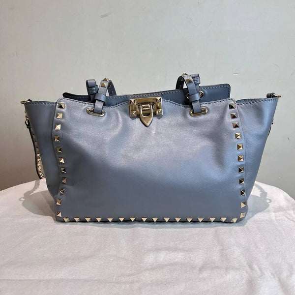 【TikTok Livestream】Valentino Rockstud Small Grey