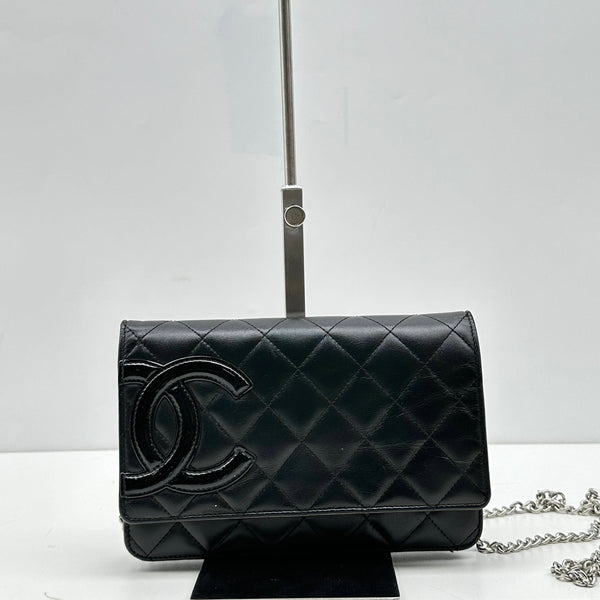 Chanel/CC Cambon Line Quilted Black WOC