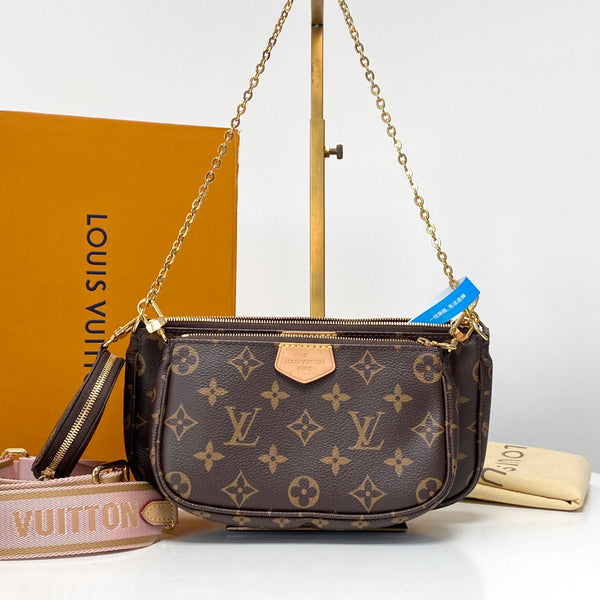 【TikTok Livestream】Louis Vuitton/ LV Multi Pochette Accessories Monogram C1206