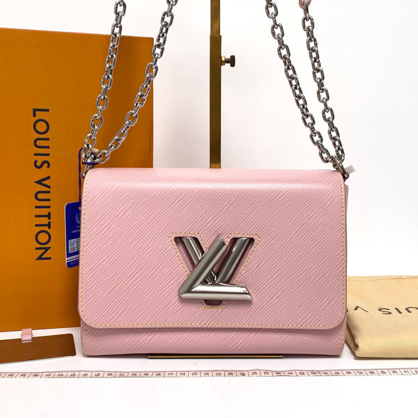 【TikTok Livestream】Louis Vitton/LV  Twist MM Light Pink