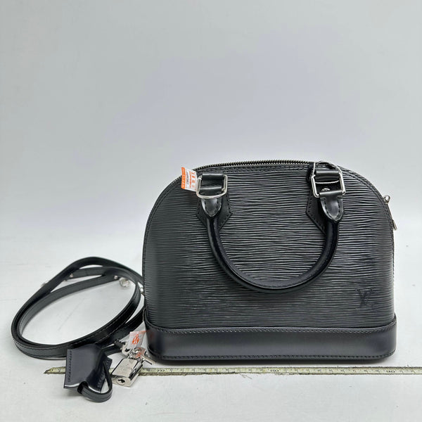 【TikTok Livestream】Louis Vuitton/LV Alma BB Metallic Grey EPI Crossbody