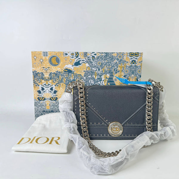 【TikTok Livestream】Dior/CD Diorama Small Perforated Black Crossbody