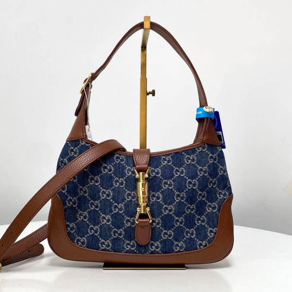 【TikTok Livestream】Gucci/GG Jackie 1961 Small Blue C1227