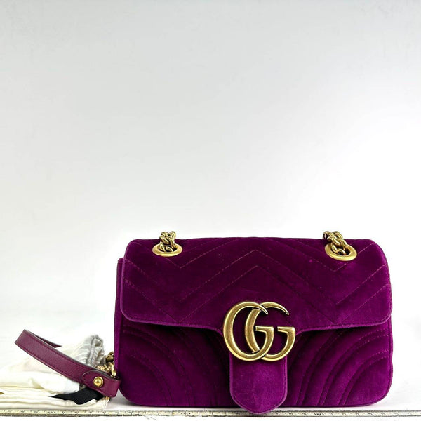 【TikTok Livestream】Gucci/GG Marmont Small Purple