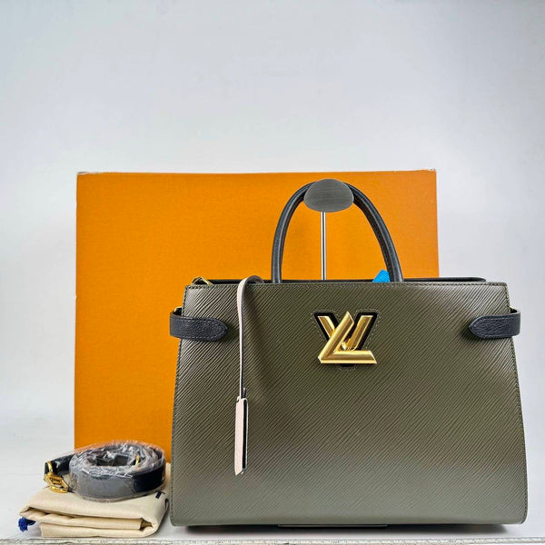 【TikTok Livestream】Louis Vitton/LV Twist Tote Olive