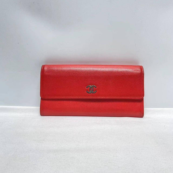 Chanel/CC Brilliant Flap Red