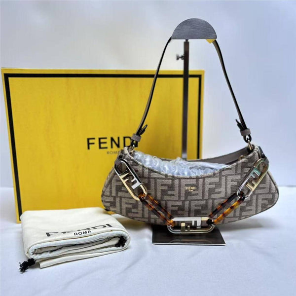 【TikTok Livestream】Fendi O'Lock Swing Grey CPU0215