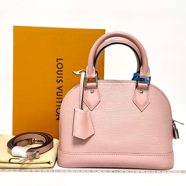 【TikTok Livestream】Louis Vuitton/ LV Alma BB Rose Ballerine C1206