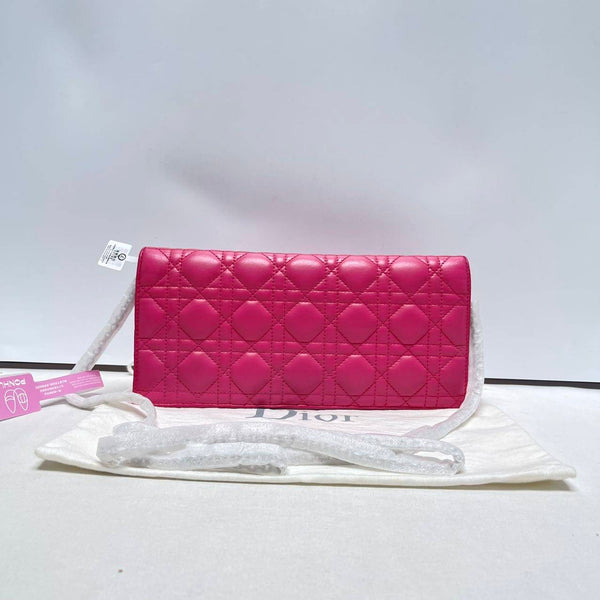 Dior/CD LadyDior Cannage Quilted Chain Pink BFCM